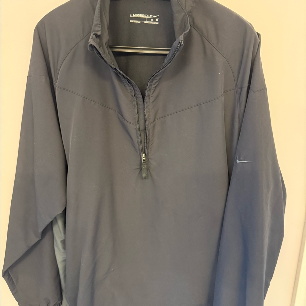 Nike Golf Men's Black Windbreaker